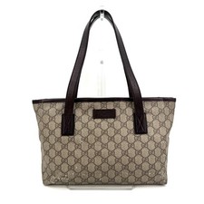 GUCCI GG Supreme PVC Leather Shoulder Tote Bag Authentic from Japan