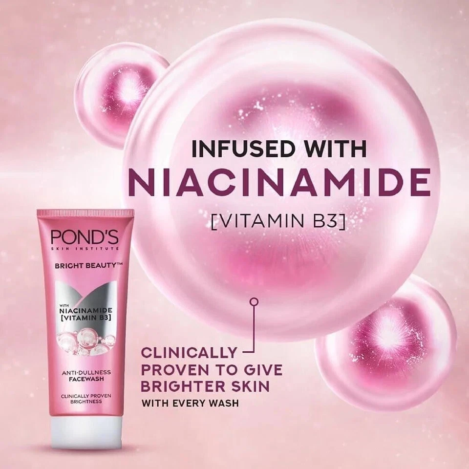 Pond's,,, Bright Beauty Spot-less Glow Face Wash 150 g paquete de 1, envío gratuito Foto 3 de 4