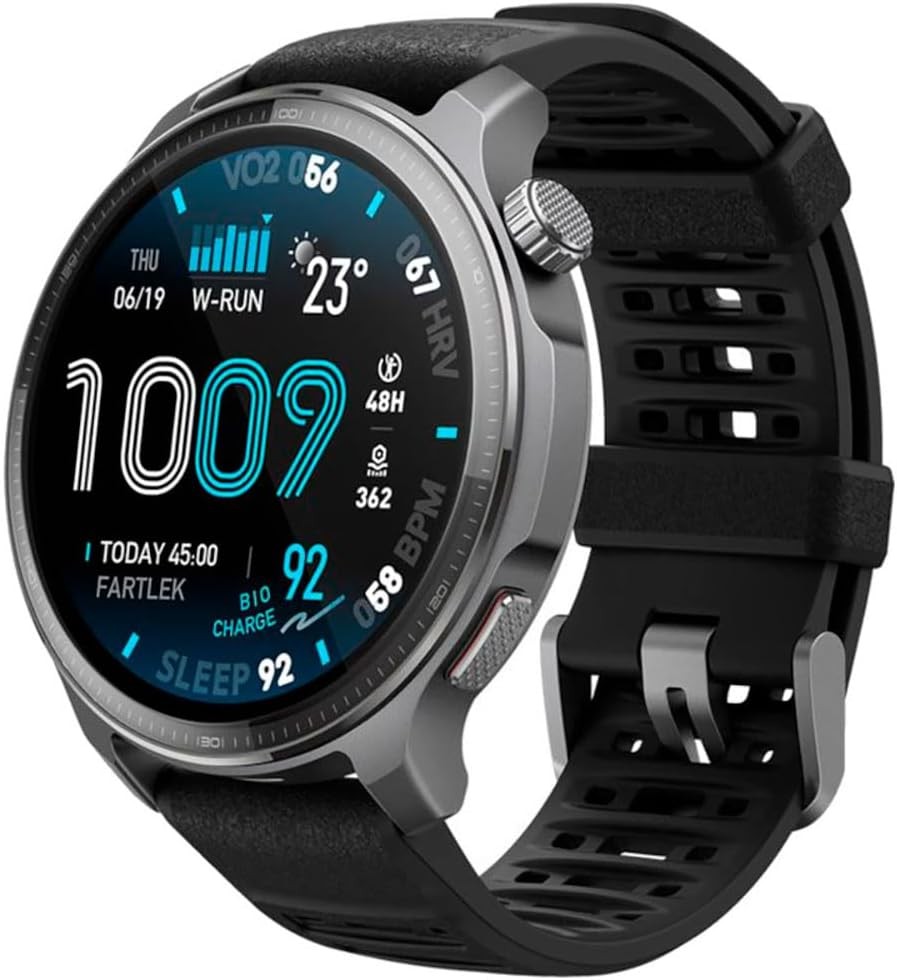 Amazfit Balance 2 XT Smartwatch 1,5"" AMOLED GPS Wi-Fi Black