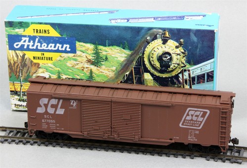 ATHEARN 1305 50 pies doble puerta CAJA COCHE SCL 677055 montado con Kadee's | Zustand: Used