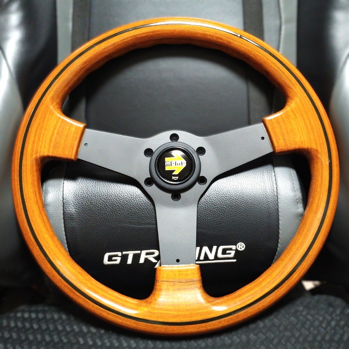 italvolanti イタルボランテ ステアリング/MOMO/NARDI ITALVOLANTI Wood Steering Wheel 360mm Authentic w/ MOMO horn