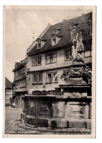 10 837- Gotha Schellenbrunnen 1965