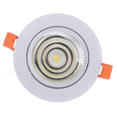 LED Embedded Spotlights Stable Light Low Noise Dustproof Easy To Clean COB SET