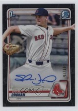 2020 Bowman Draft Chrome Picks Black Refractor 63/75 Shane Drohan Auto 0vg0