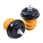 2Pcs Rear Axle Bump Stops 15712438 For Chevy Silverado GMC Sierra 1500 1999-2007