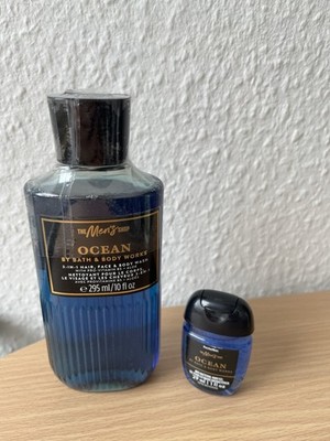Bath & Body Works Ocean Set NEU Body Wash + Handgel, Unbenutzt Und Verschweißt