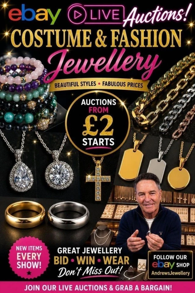Fashion Jewellery ✨ necklaces, rings 💍, earrings, chains ⛓️, bracelets