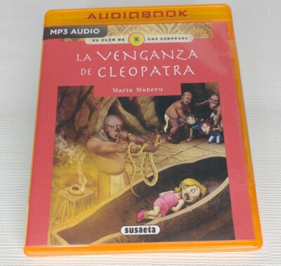 La Venganza De Cleopatra MP3 Audio Audiobook Spanish 2017 Brilliance New