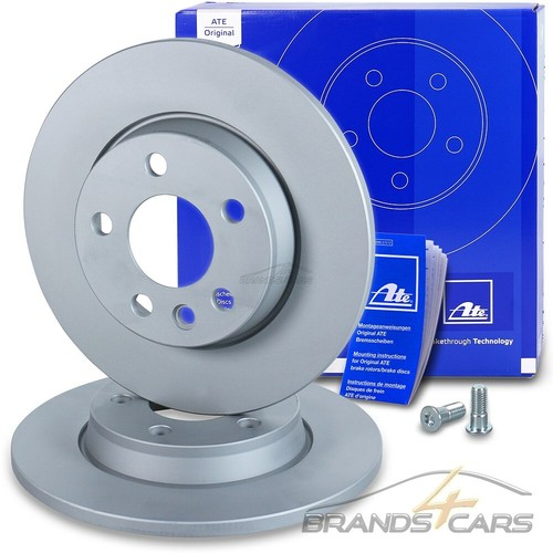 ATE BREMSSCHEIBEN Ø280 VOLL +BELÄGE MIT KONTAKT HINTEN FÜR VW TRANSPORTER BUS T4 - Bild 2 von 12