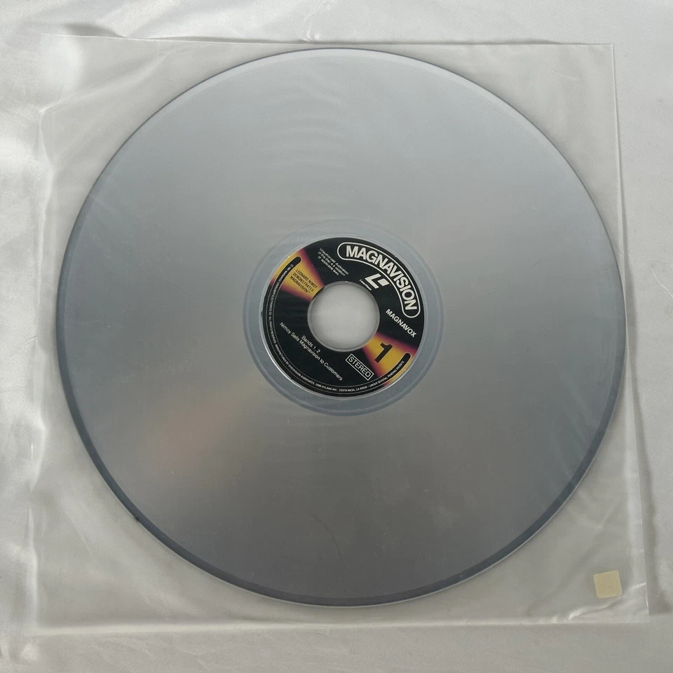 RARE LETTER w/ LEONARD NIMOY DEMONSTRATES THE MAGNAVISION VIDEODISC PLAYER - LD - Image 4 of 4