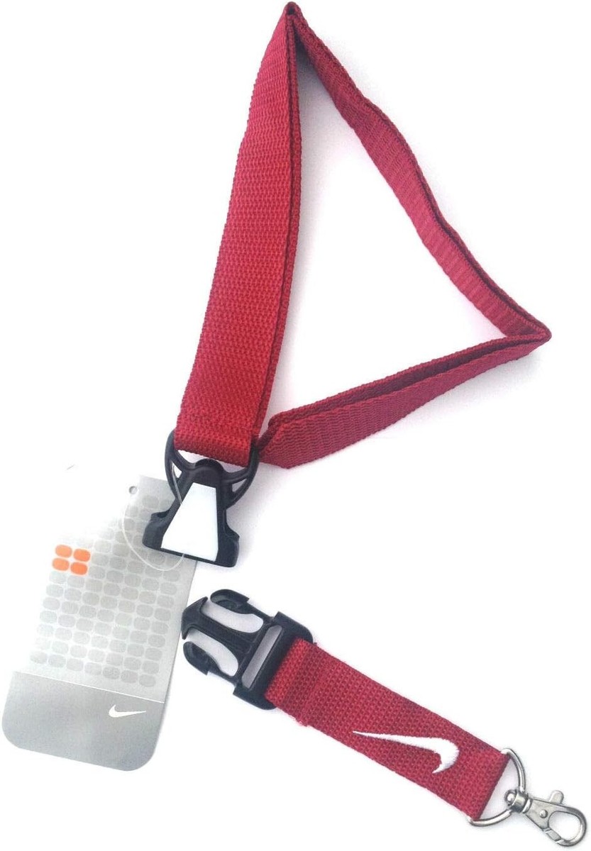 burgundy nike lanyard