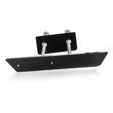 120mm Diy Auto Brand Nameplate Car Grille Emblem Logo Holder With Fixing Clips