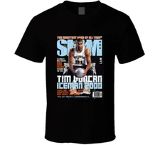 Slam Magazine Issue 47 Tim Duncan Popular Basketball Magazine Grunge Look T Shir
