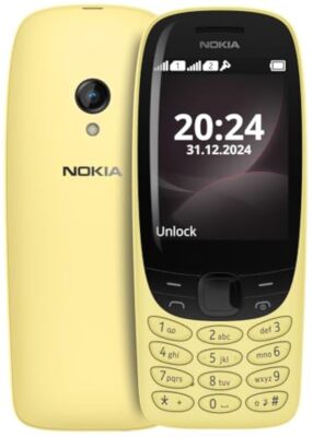 Nokia 6310 Dual SIM Keypad Phone with a 2.8  Screen, Wireless FM Radio a