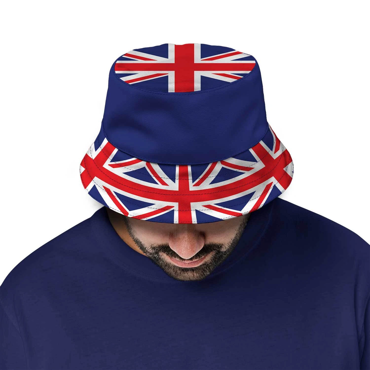 Union Jack - Bucket Hat Fashion Sun Cap Outdoor Hat Unisex
Opens in a new window or tab