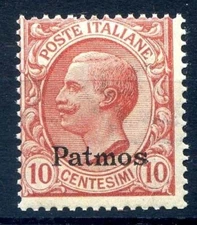 Aegean Islands Patmos 1912 - 10 Cents New **