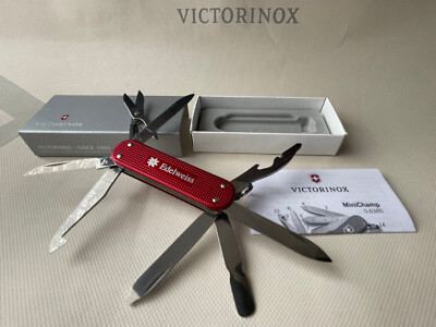 VICTORINOX SWISS ARMY KNIFE MINICHAMP ALOX RED