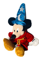 Authentic Disney Store Fantasia Mickey Mouse Plush 22" Wizard Sorcerer