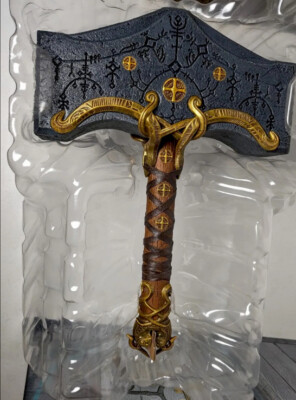 RD-626 The Mjolnir Hammer from God of War- The Hammer of Thor, God of War  Raganarok Mjolnir Hammer, Jotnar Edition ps5 Mjolnir Hammer