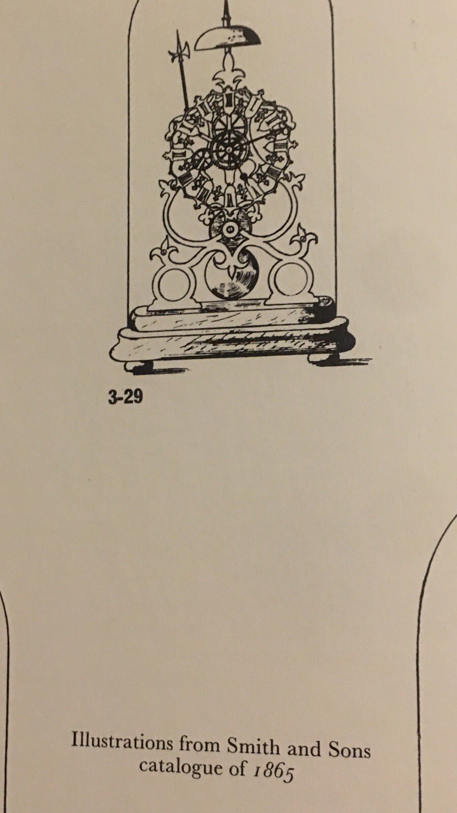 Antique skeleton clock eBay