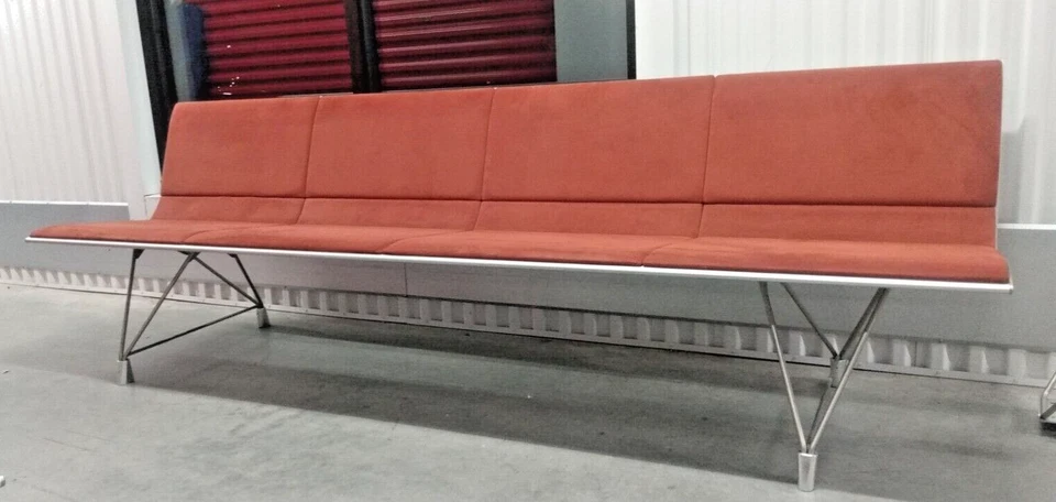 Sofás AERO de SELLEX - "Juego de 3" ($16K EST. VALOR) — Estilo MCM - Sala de espera Foto 2 de 4