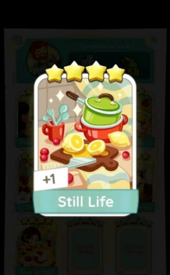 Still life - Monopoly_go_4    Star Sticker    fast delivery  