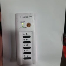 iClicker + Plus Student Response Remote Control model RLR15 Tested Works