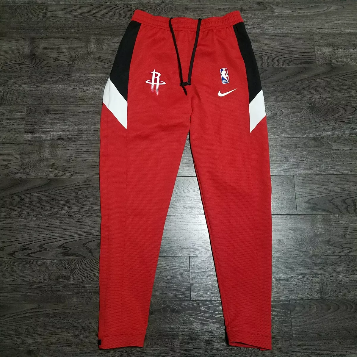 HOUSTON ROCKETS NIKE NBA Tear away Therma Flex Basketball pants Mens MEDIUM  TALL