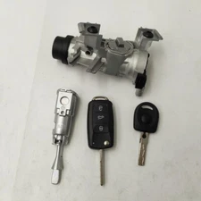 1K0905851B Upgraded Ignition Switch Lock Remote Control Key For VW JETTA GOLF