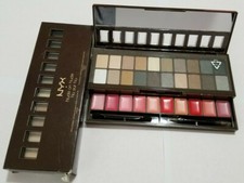 NYX Nude on Nude Collection 20 Eye Shadows 10 Lip Glosses