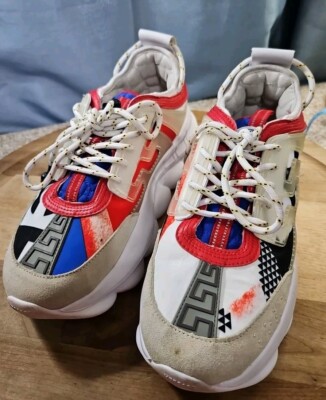 Versace Chain Reaction Multicolor, Size 8.5 / EU 42 