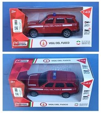 Macchina pompieri vigili del fuoco 1:43 Mondo Motors Difesa Servizi metal body