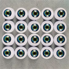 Reborn Dolls Acrylic Eyes Half Round Eyeballs for BJD OOAK Baby Dolls  Kits DIY