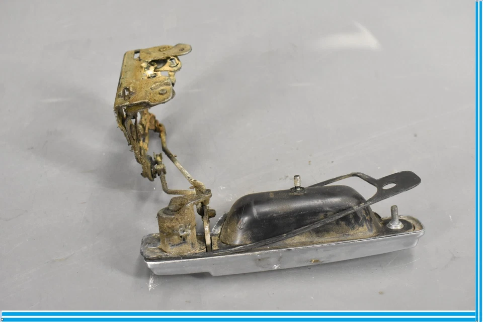 84-88 Jaguar XJS MANIJA DE PUERTA EXTERIOR LADO DERECHO CROMO BLOQUEO CILINDRO FABRICANTE ORIGINAL Foto 4 de 4