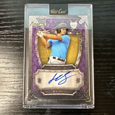 2024 Wild Card Matte Premium Prospect Weekend Warrior Auto 1/1 Jose Salas
