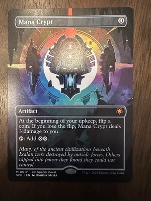 Mana Crypt : MTG / Special Guests / Borderless / NM