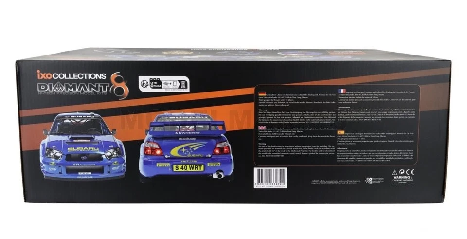 IXO-MODELS 20010110 SUBARU - IMPREZA S9 WRC03 TEAM 555 SUBARU WRT N 7 RALLY MONT - Immagine 3 di 4