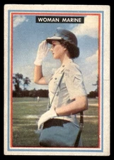 Fighting Marines 1953 Military War Topps Card #16 (EX Minor Corner Wear)