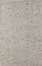 4' X 6' Non Slip Rug Pad Gripper 3/8 Thick Dual Surface Felt + Rubber Gripper - 