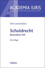 Schuldrecht Besonderer Teil | Dirk Looschelders | deutsch