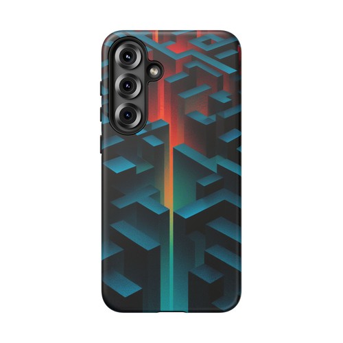 Dark Neon Labyrinth Red Shift Phone Case for iPhone, Samsung Galaxy, Pixel - 第 137/242 張圖片