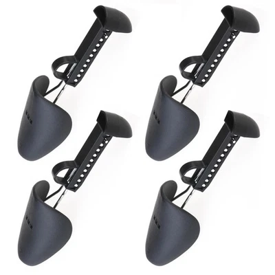 2 Paar Herren Verstellbarer Schuhspanner Stiefelhalter (Schwarz) Schuhexpander - Bild 1 von 4