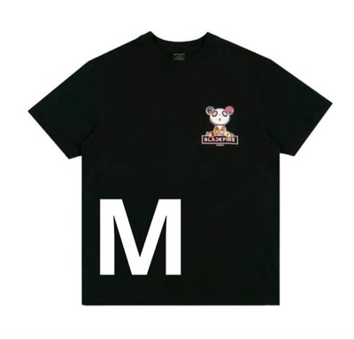 Takashi Murakami x BLACKPINK Collaboration T-Shirt SIGNATURE schwarz M