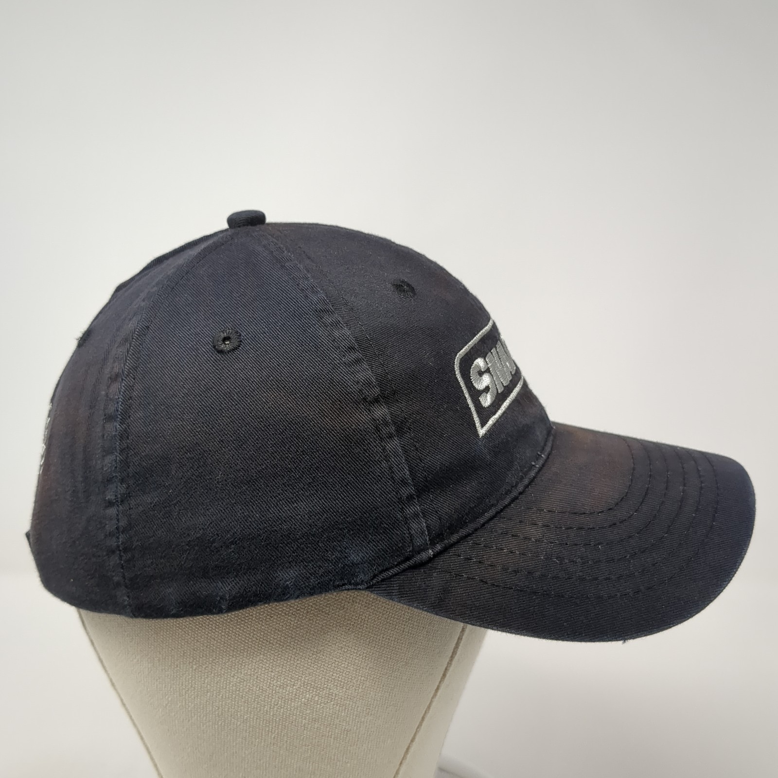 Snapper Strapback Baseball Hat Black One Size Adj… - image 5