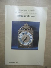Association Nationale des Collectionneurs et Amateurs d'Horlogerie Ancienne N 15