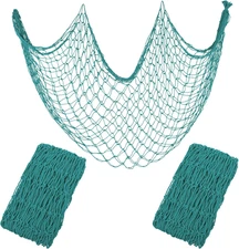2 Pack Fish Net Decorations for Party