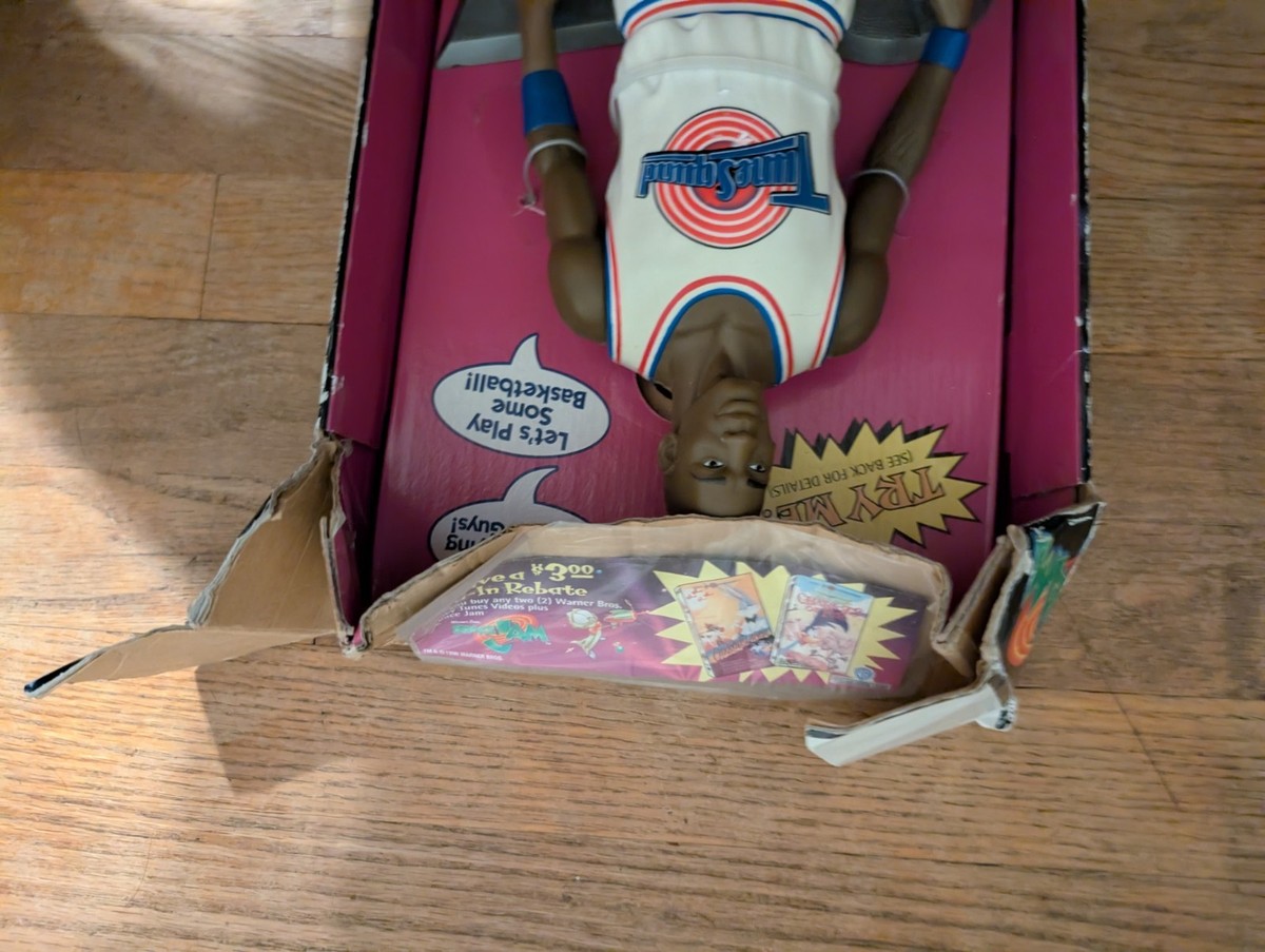 Space Jam Talking Michael フィギュア Michael Jordan Space Jam Warner Bros.1996 Talking Michael in