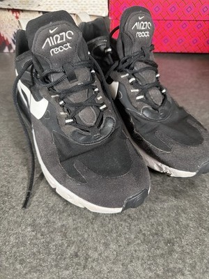 Nike 270 Air Max React Black White Womens Running Size 8.5