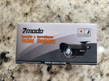 Zmodo Bullet Security Camera CM-C11306BK TI-051  w/ Night Vision  BMC Cable