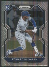 2021 Panini Prizm #137 Edward Olivares RC Kansas City Royals 1521